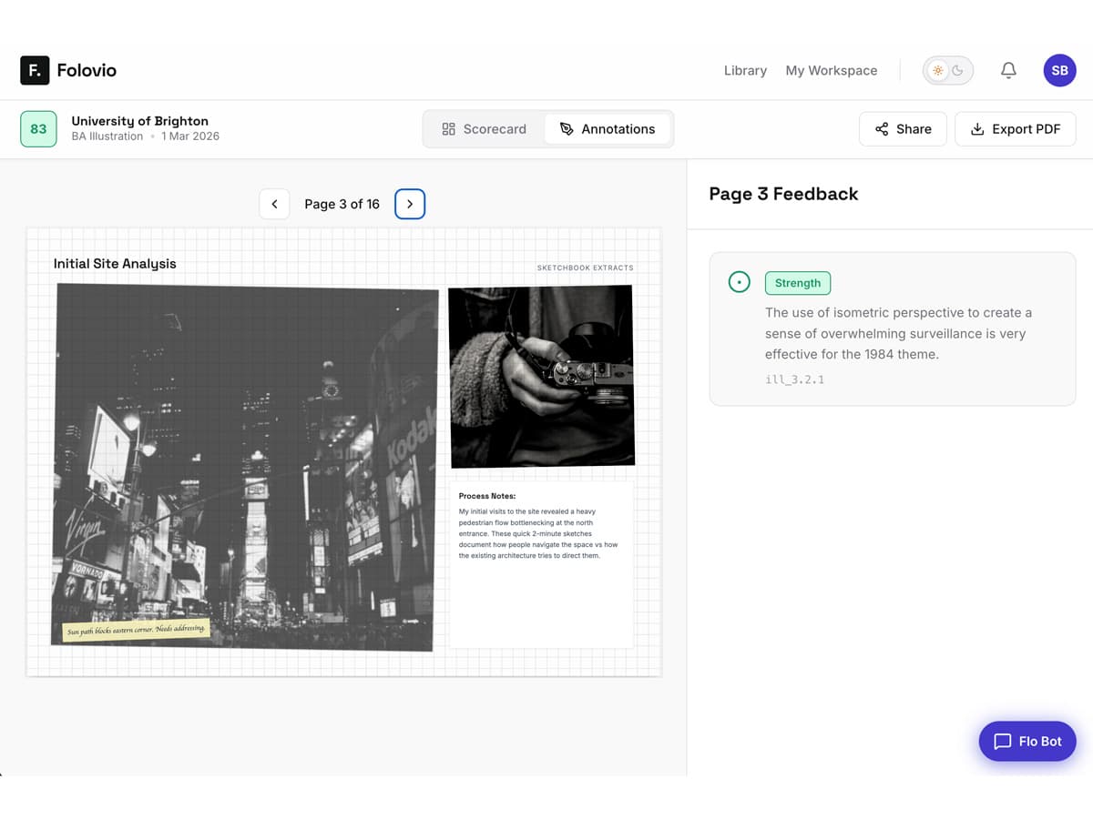 Visual Page Annotations